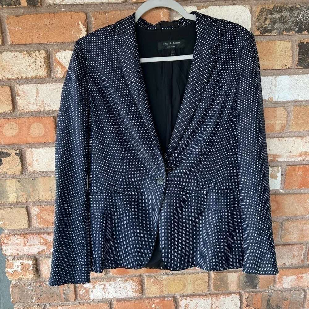RAG & BONE silk blazer